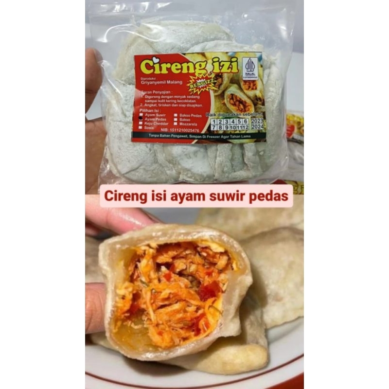 

CIRENG ISI AYAM SUWIR PEDAS