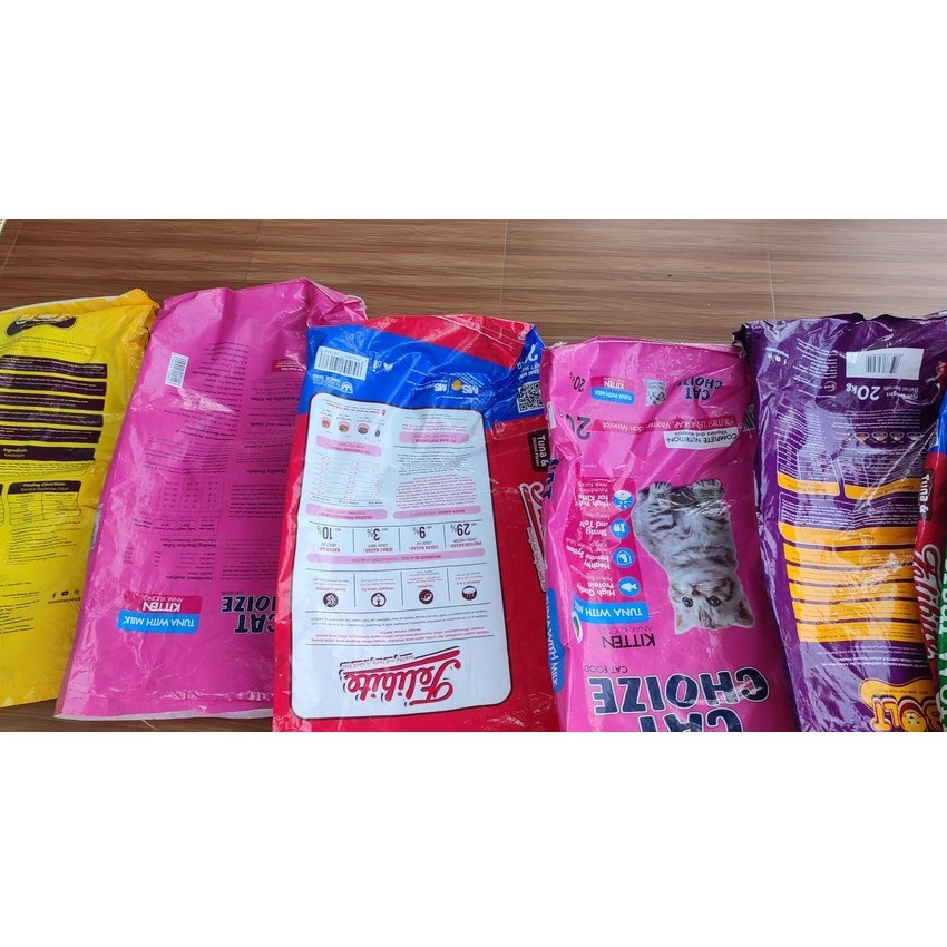 Karung Bekas Pakan Kucing 20kg
