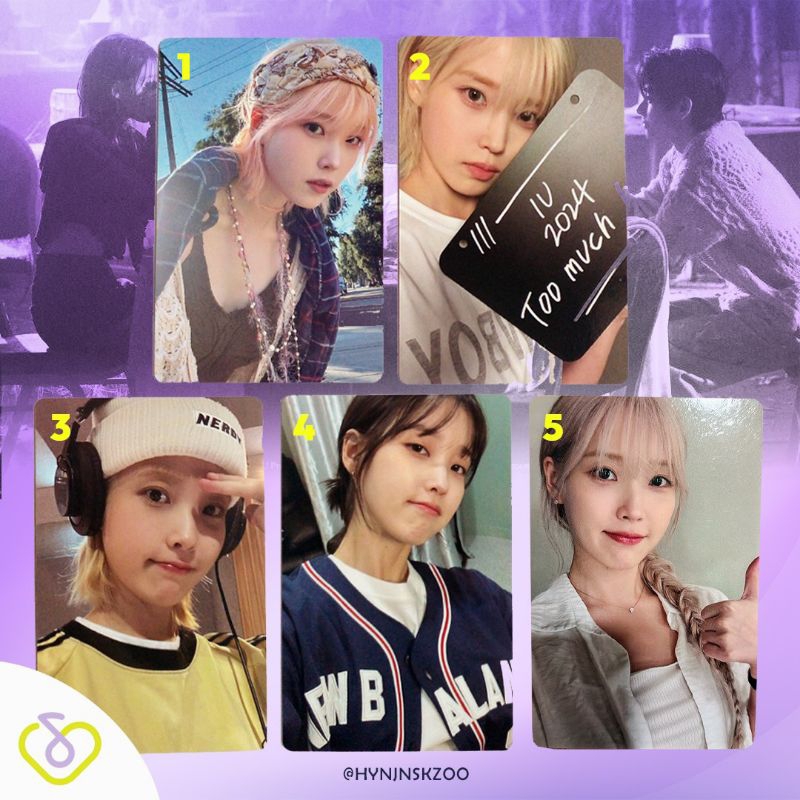 [OFFICIAL] IU The Winning Photocard Polaroid (I WIN & U WIN)