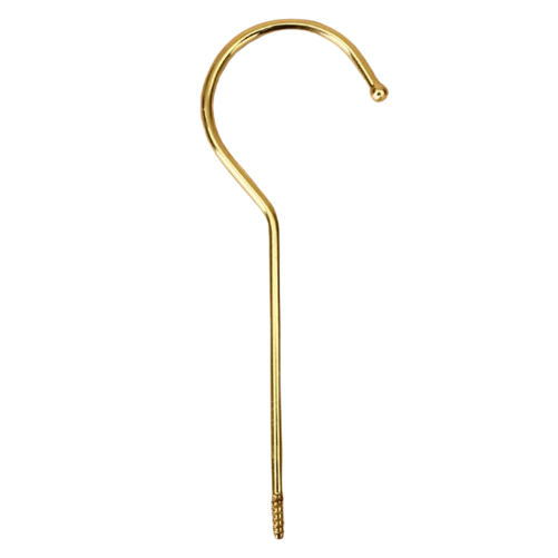 [READY STOK] Hook Hanger Kayu / Hook Emas / Hook Gold / Hook Bulat Panjang