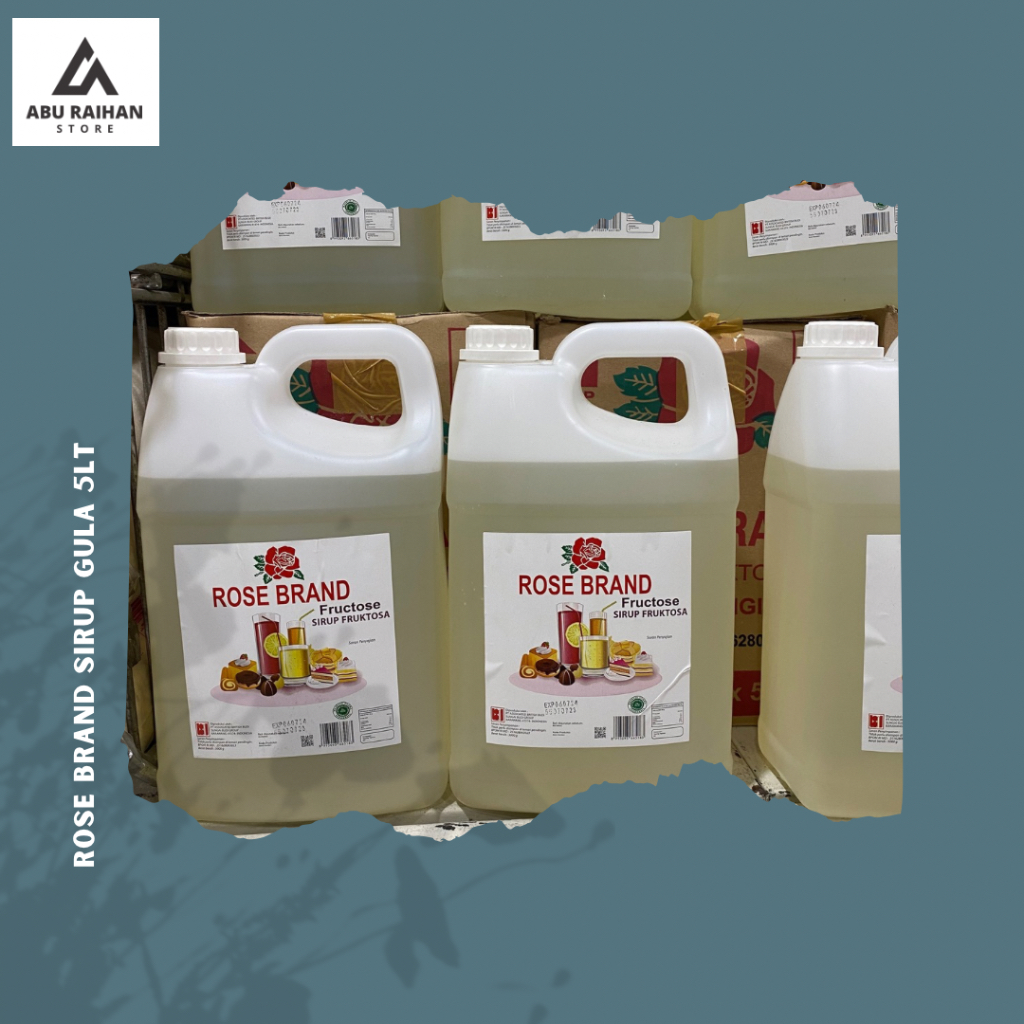 Rose brand sirup gula cair 5kg
