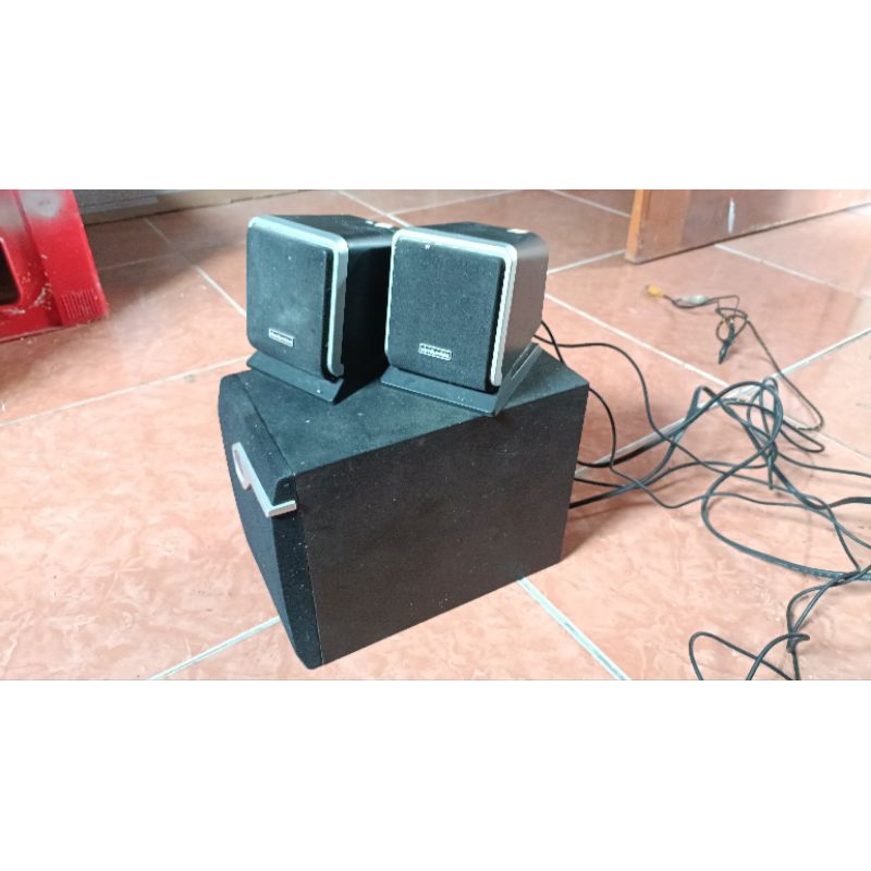 speaker aktif bekas simbadda original, no minus full bass