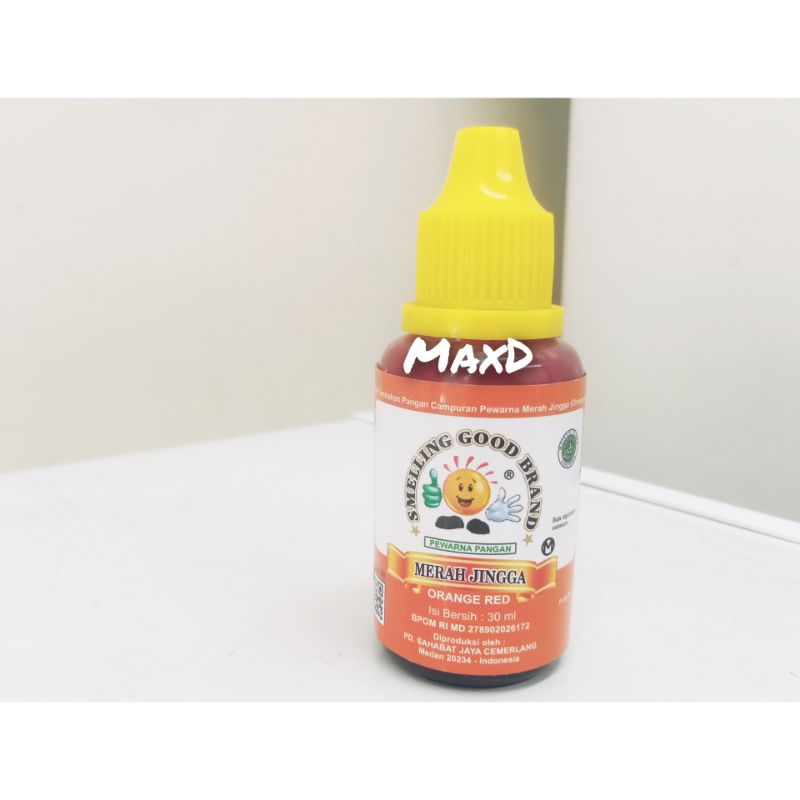

Smelling Good Pewarna Makanan Cair Orange 30Ml 1 Pcs(EXP. 30 NOVEMBER 2025)