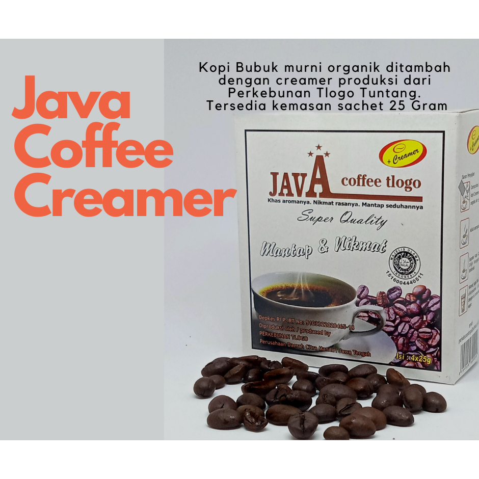 

Kopi Tlogo dengan Creamer