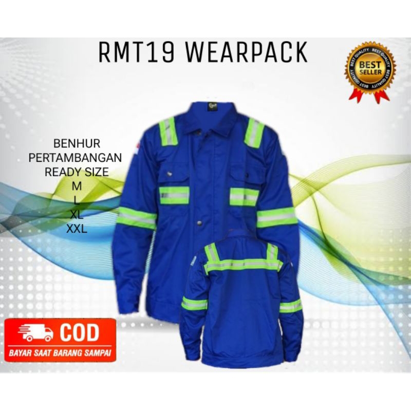 WEARPACK SAFETY K3, BAJU KERJA LAPANGAN, APD, PERTAMBANGAN
