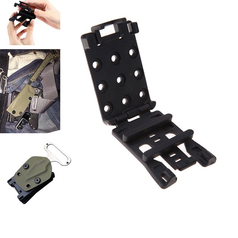 Teklok Klip Sarung/Holster Pisau Holster Klip Kydex Belt/Tactical Holster Holder Tactical