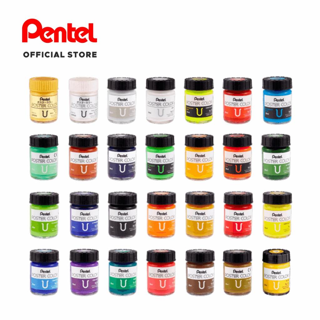 

Pentel Poster Color - WPU