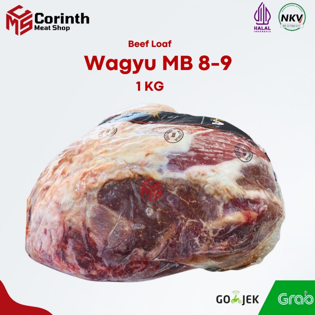 

Daging Wagyu MB 8-9 Utuh / Daging Steak