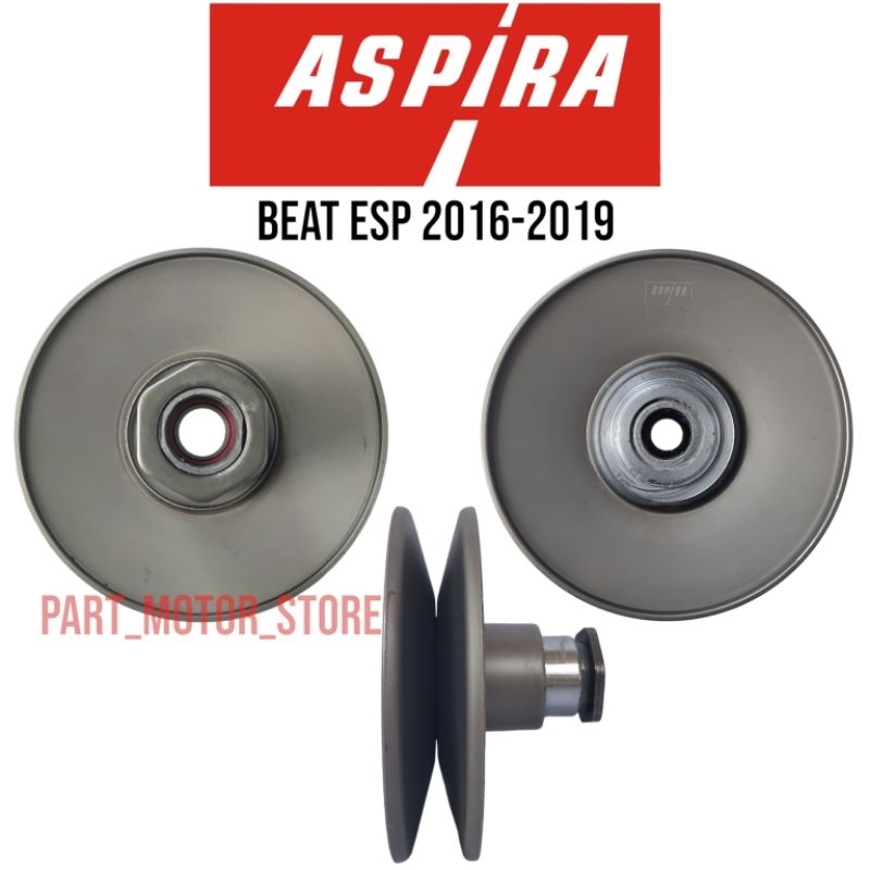 PULLY PULLEY SET BEAT ESP 2016-2019 K44 BEAT POP ESP POLY PULY ASSY BELAKANG BEAT SPORTY ESP ORIGINA