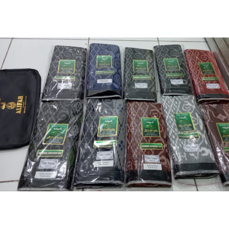ALIFAH kawung BENANG 100 Full mesres tipe kawung jahitan tengah bahan halus dan lembut