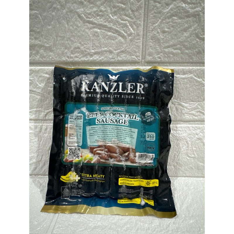

kanzler sosis beef coctail 250gr