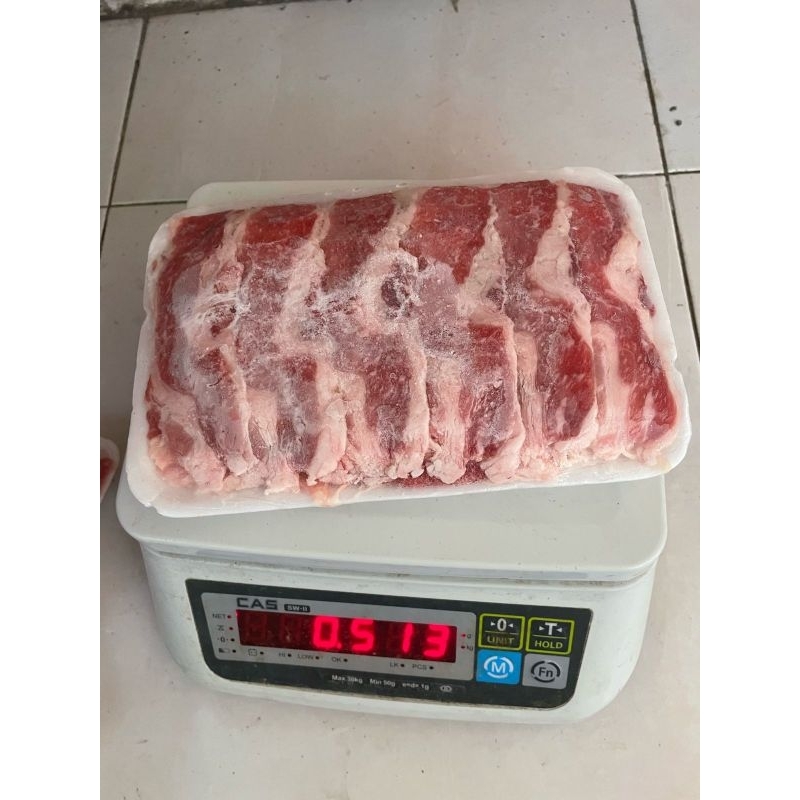 

Beef Sliced 1mm / Daging Sapi Iris