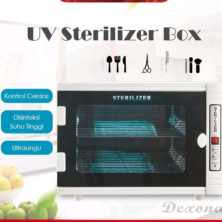 PROMO 【Jaminan Asli】UV Sterilizer Box UV Ozon Alat steril Disinfection Cabinet Salon Alat Kuku Kecan