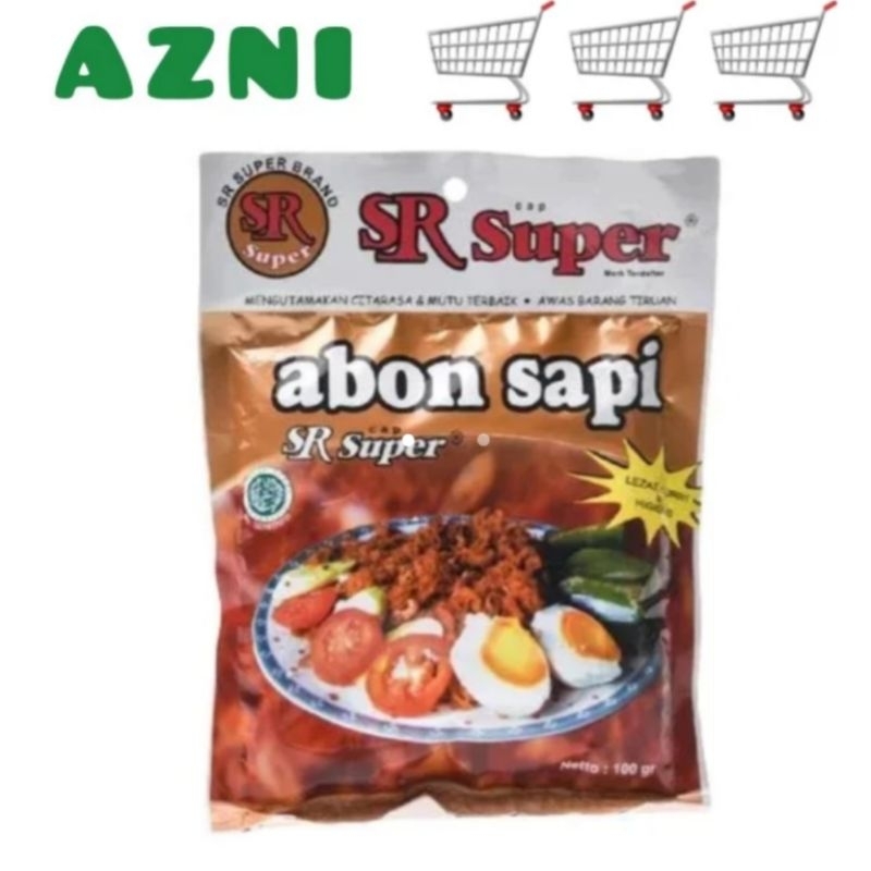 

SR SUPER Abon Sapi 100 Gram