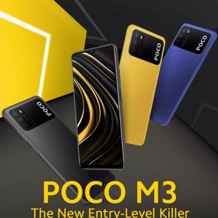 [Baru]Xiaomi MI A3/Xiaomi POCO M3 Ram 6/128Gb 6.09 inches  4030mAh Snapdragon 665 Xiaomi New Garansi