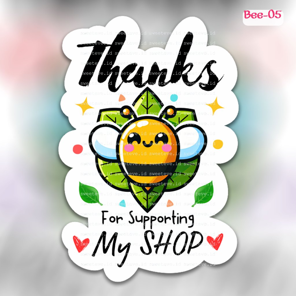 

Stiker Thank You olshop, Thanks Stiker Online Shop Cute, Stiker Terimakasih Online Shop Chromo NO CUSTOM & CUSTOM (Harga untuk 1 set) - Bee05