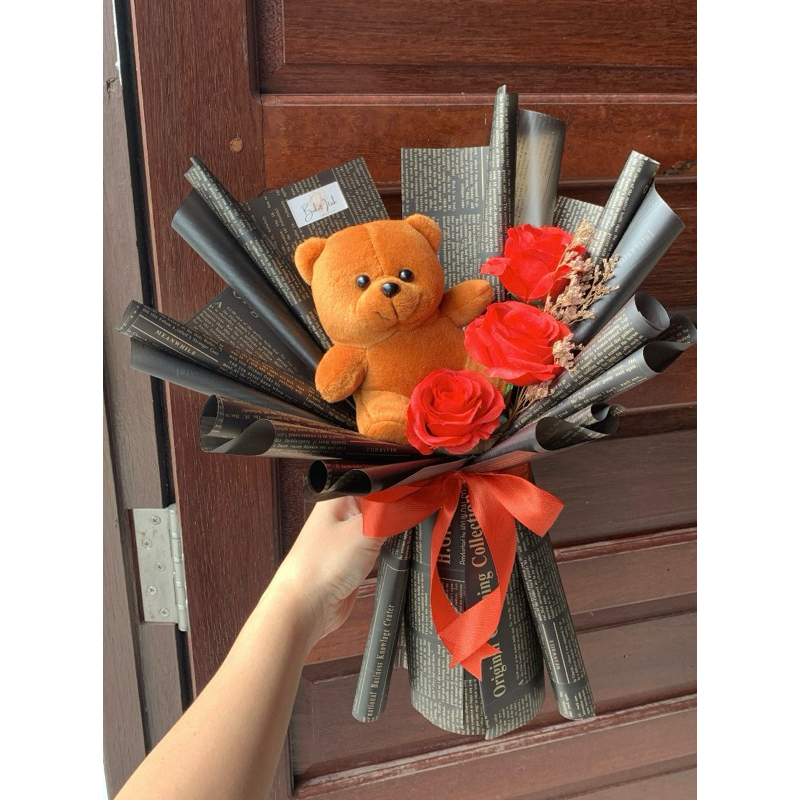 Buket Boneka | Buket ulang Tahun | Hadiah | Buket sempro Boneka