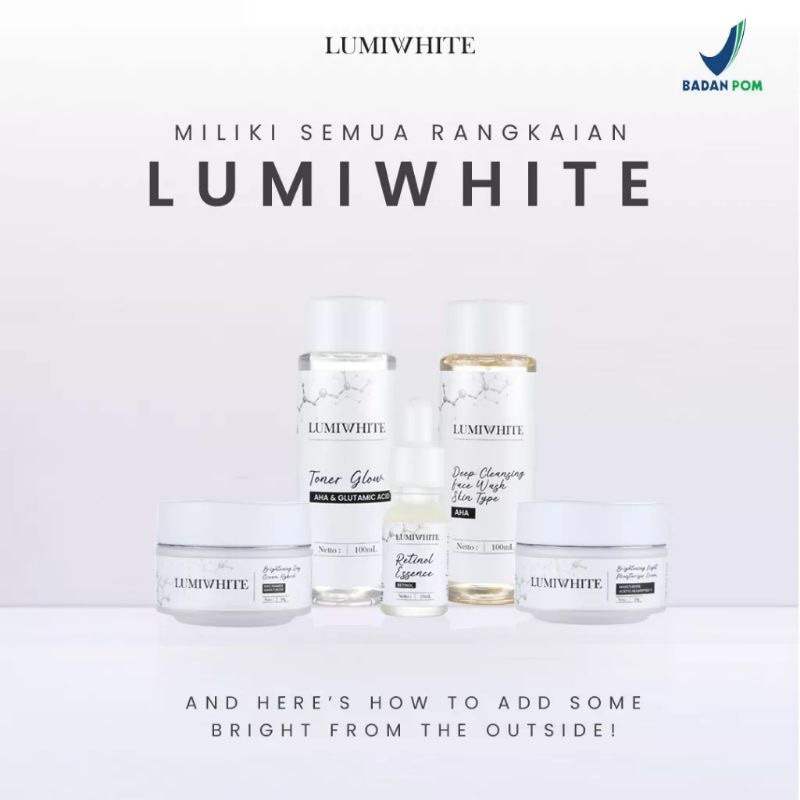LUMIWHITE_ Skincare Lumiwhite Brightening Series BPOM ORIGINAL