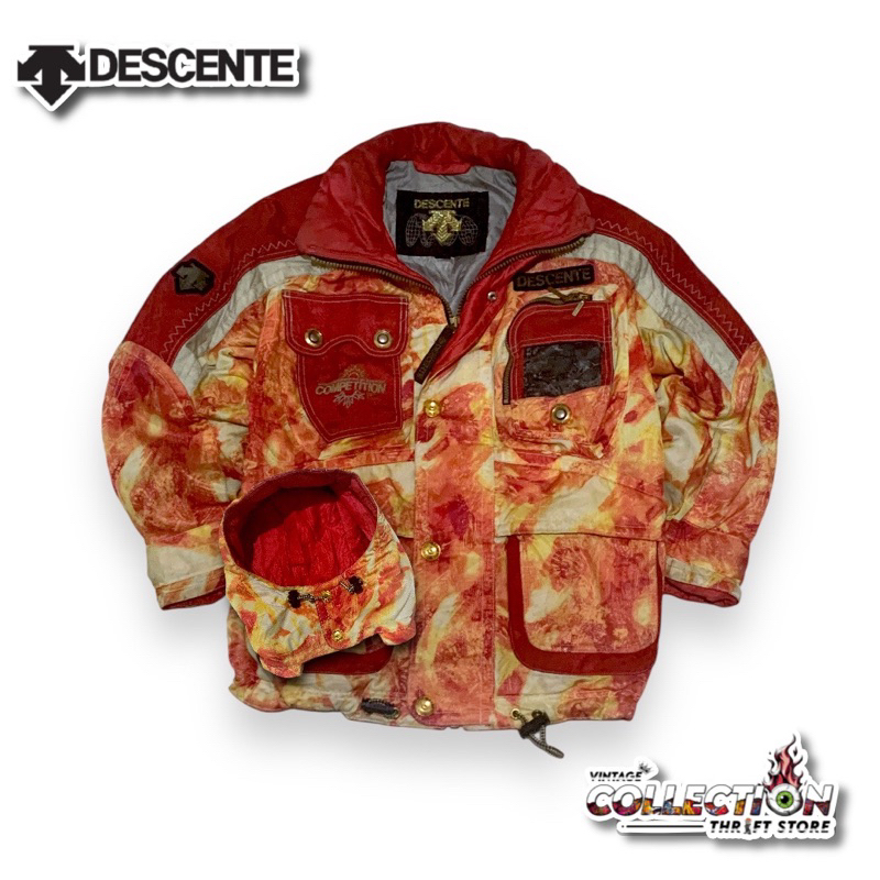 JAKET VINTAGE RACING DESCENTE COMPETITION THERMO-UNIT