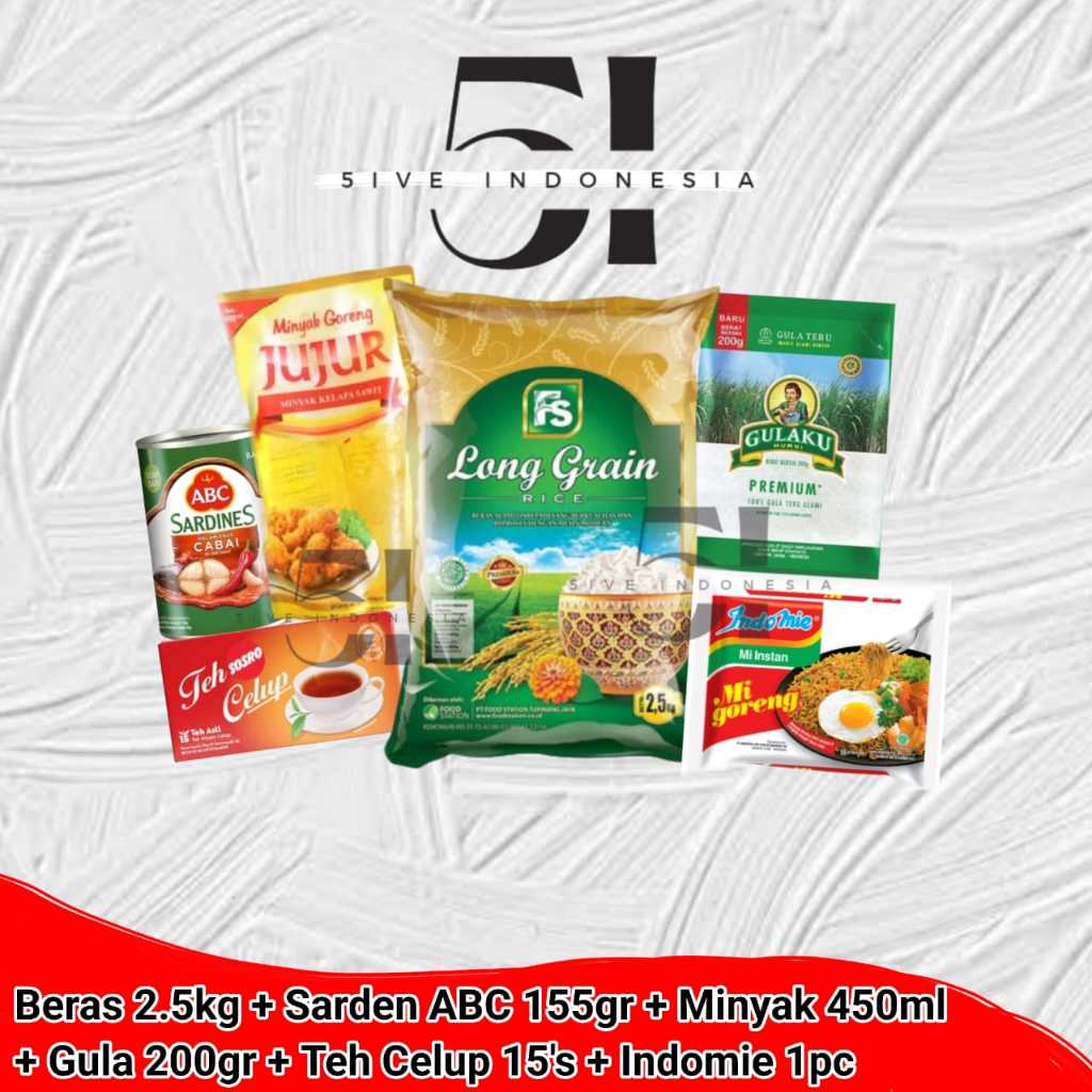 

Paket Sembako Lengkap HARI RAYA 5 / Hampers Gift Lebaran