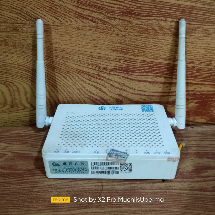 Modem Xpon ZTE F663 Second