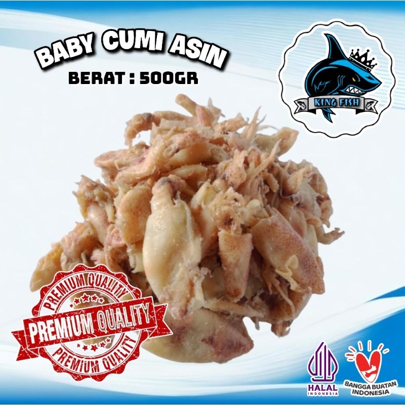 

500GR BABY CUMI PUTIH ASIN SUPER MURAH BERKUALITAS