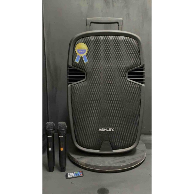 Speaker Bluetooth Trolley ASHLEY SPA-15 | 15 inch Woofer