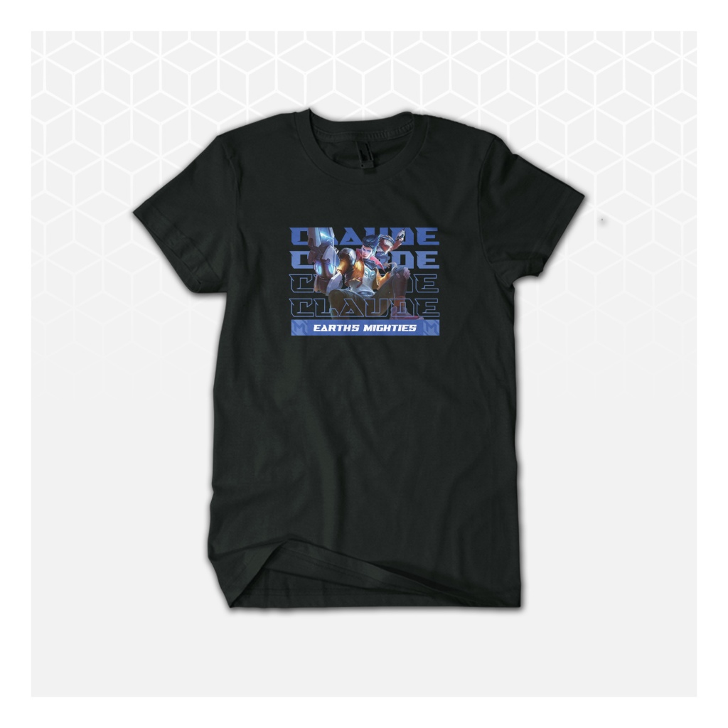 KAOS CLAUDE EARTH'S MIGHTIES MOBILE LEGENDS MLBB NIDARSTORE