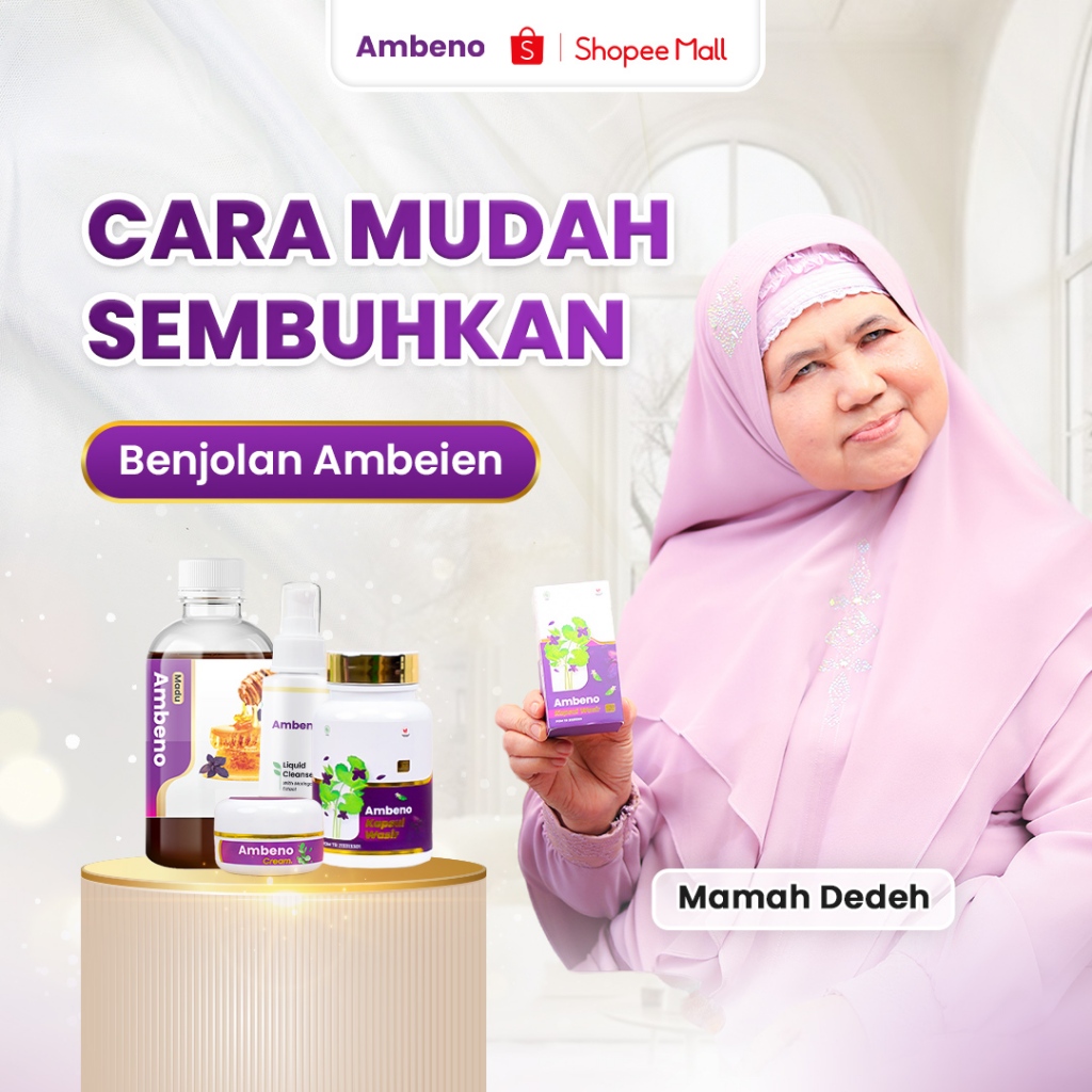 Ambeno - Salep Ambeno Cream 1Pcs | Penghilang Wasir Dan Ambeyen Salep Ambeien Salep Wasir Ambeno Asl