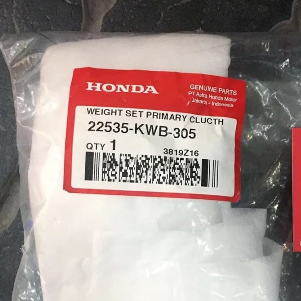 KAMPAS GANDA HONDA BLADE 22535-KWB-305 ORI AHM