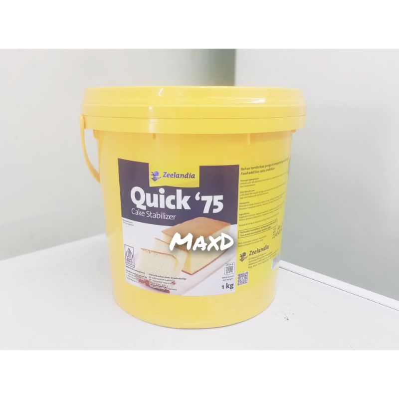 

Zeelandia Quick 75 Penstabil Kue / Emulsifier SP 1kg