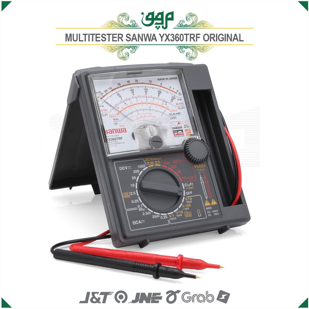 MULTITESTER SANWA YX360TRF ORIGINAL / Multimeter / AVOMETER ANALOG SANWA YX360TRF ( YX 360 TRF / YX-