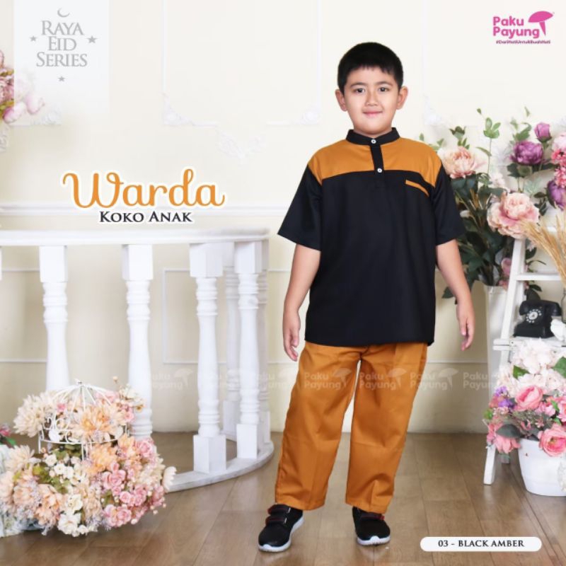 KOKO ANAK 7-8THN WARDA BY PAKU PAYUNG LUCU MURAH KEKINIAN