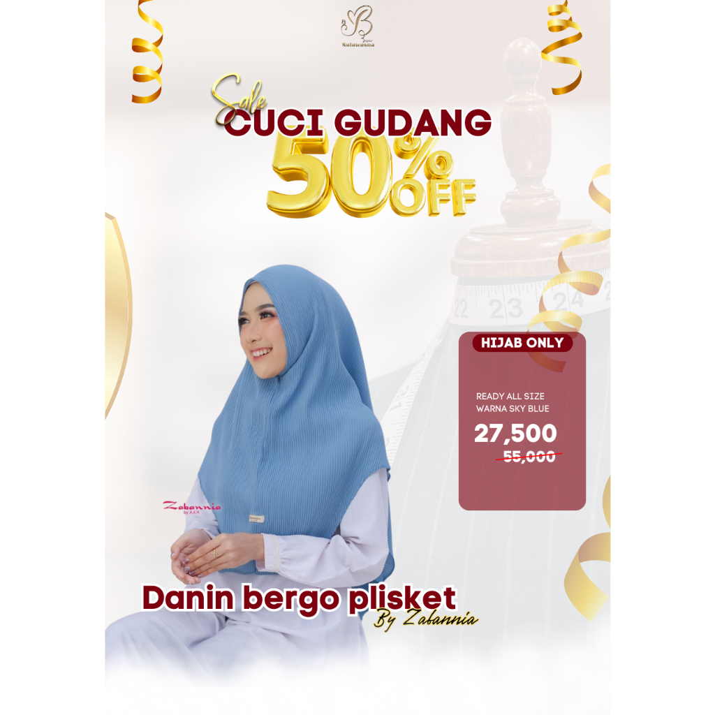 Bergo *Danin* by  @zabannia_pusat