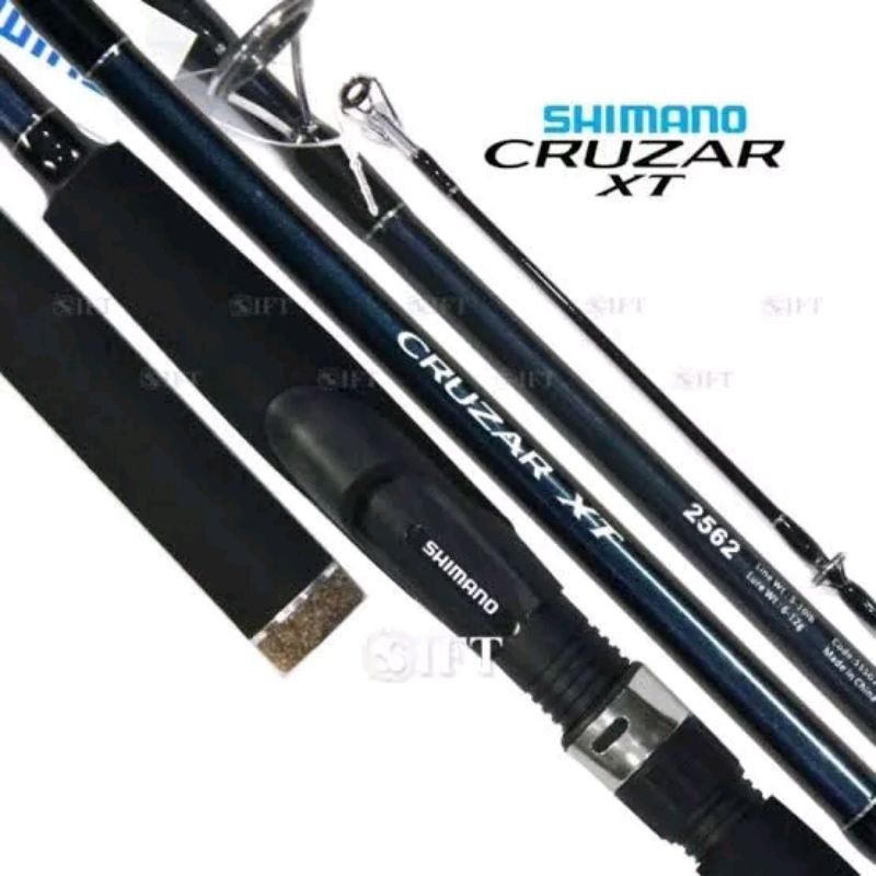 Cutting stiker shimano untuk joran pancing cruzar xt shimano
