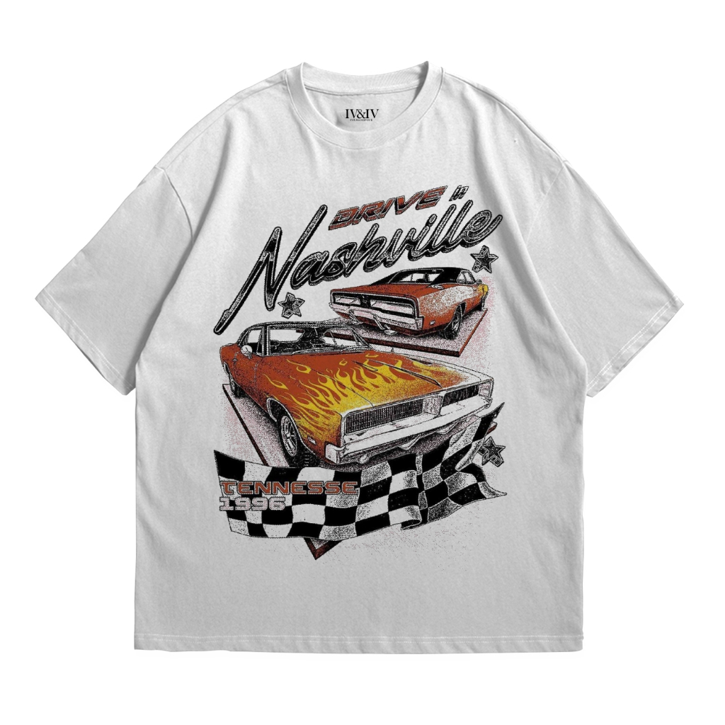 NASCAR TSHIRT WHITE