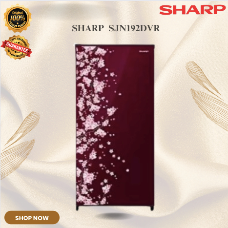 SHARP KULKAS 1 PINTU SJN192DVR 175L/SJN-192DVR/SJN 192DVR/SHARP KULKAS 1 PINTU/ORIGINAL BERGARANSI