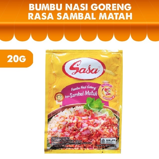 

SASA Bumbu Nasi Goreng Sambal Matah 20gr / 1 pcs