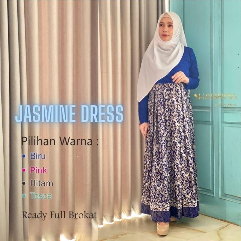 Jasmine Dress Brukat Batik Prada