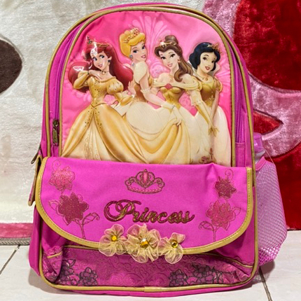 TAS RANSEL ANAK PRINCESS MAHKOTA PREMIUM