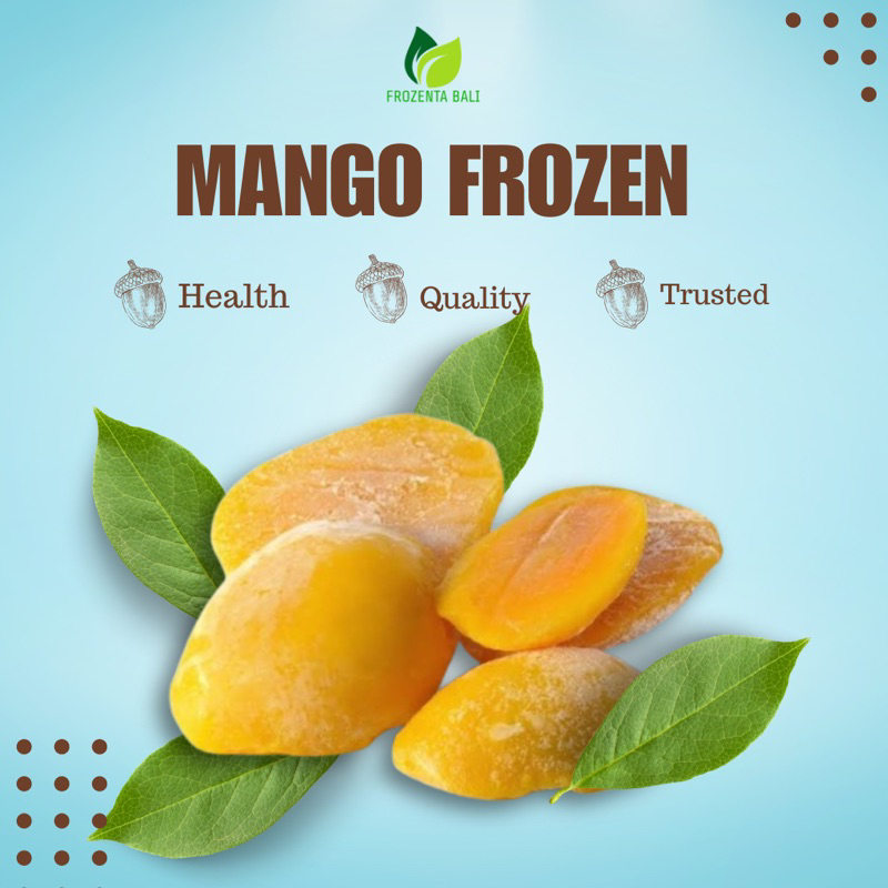 

Frozen Mango 500gr