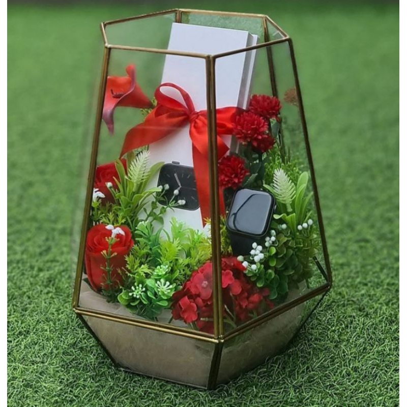 SESERAHAN BOX TERARIUM PEKING KAYU