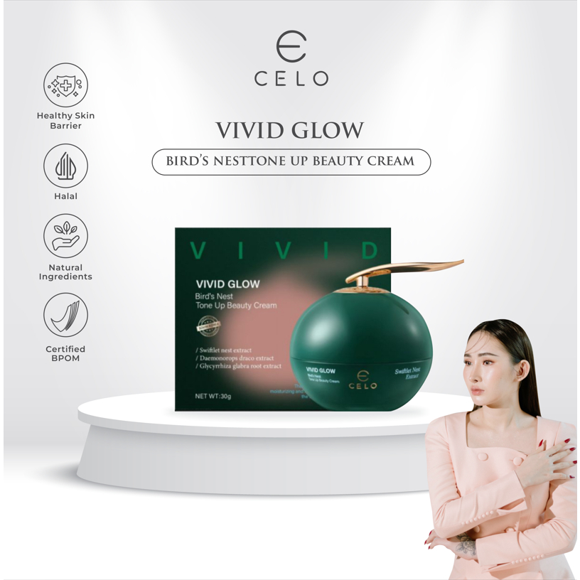 CELO VIVID GLOW BIRD'S NEST TONE UP BEAUTY CREAM