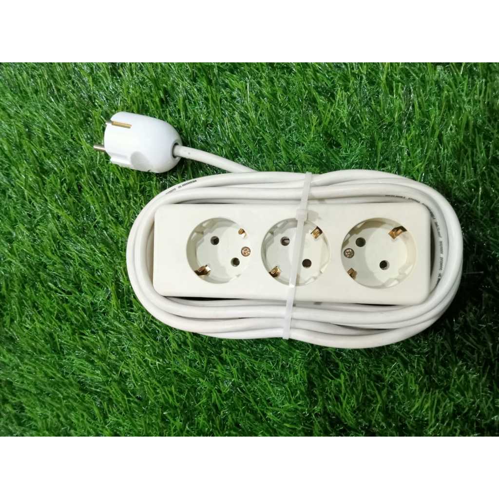 Stop Kontak Kabel lubang 3 Uticon Kabel 3m
