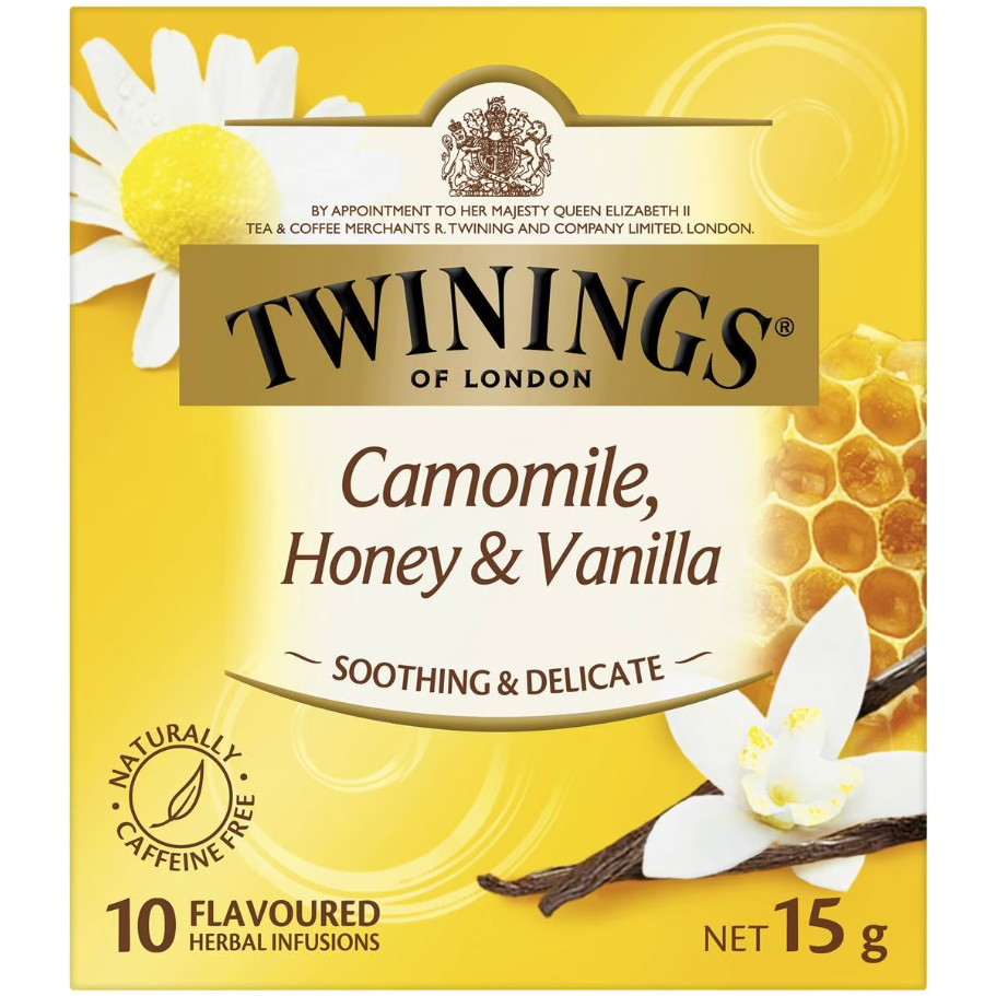 

Twinings Camomile Honey & Vanilla Tea Bags 10 Pack 15g