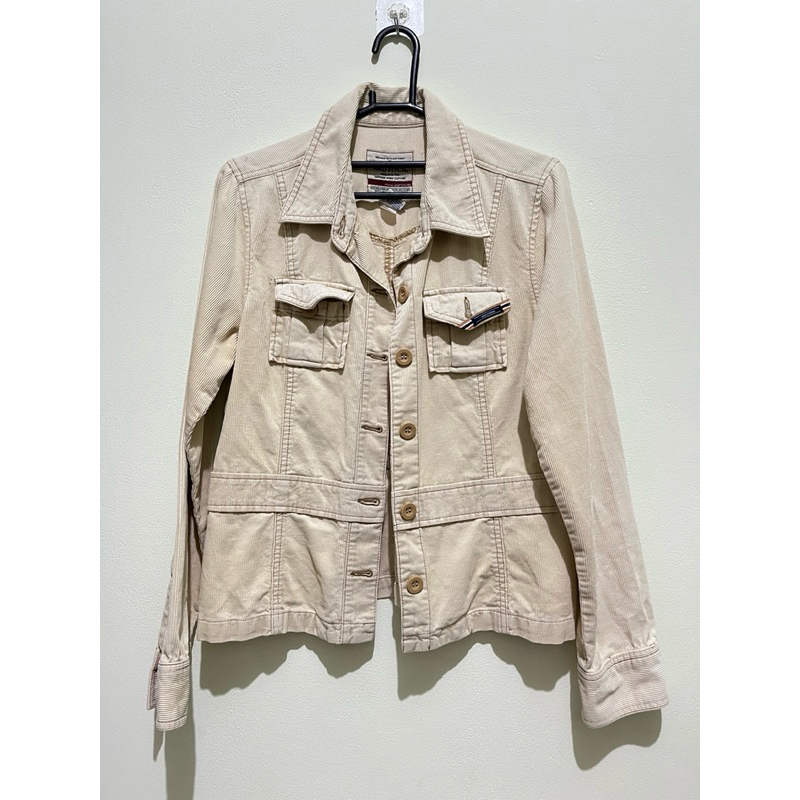 ABERCROMBIE Jaket Corduroy - Beige