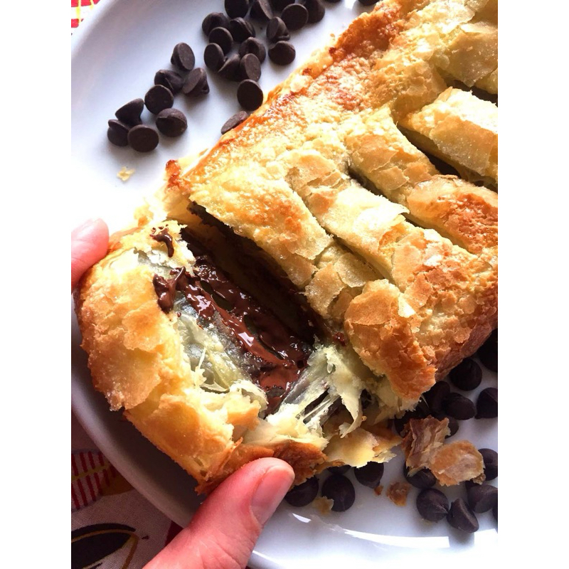 

Brownies Puff Pastry Choco Chip