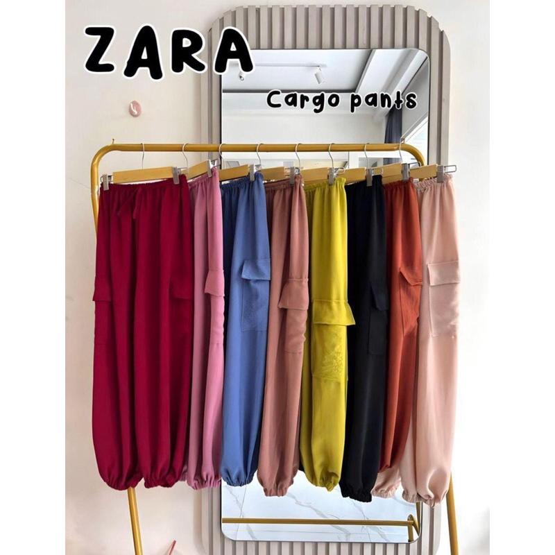 celana cargo zara airflow