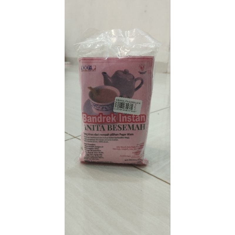 

Bandrek instan anita basemah khas pagaralam