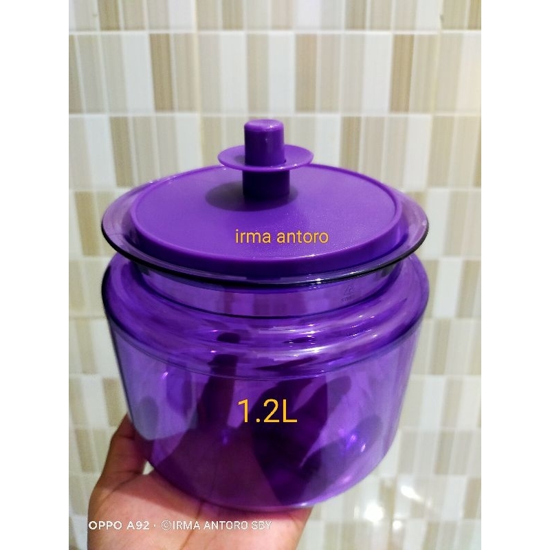 ☘️Original Tupperware/ counterpart Royale 1.2L/ toples crystal